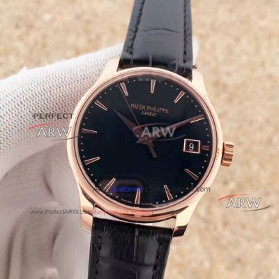 Perfect Replica Patek Philippe Calatrava 5227r Rose Gold 40mm Swiss Watch